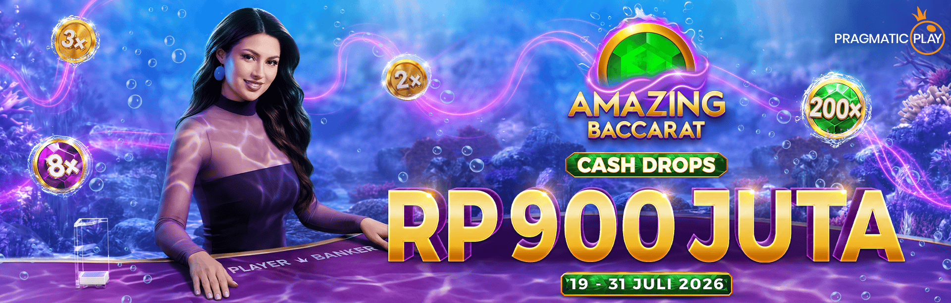 PP LC - AMAZING BACCARAT CASH DROPS